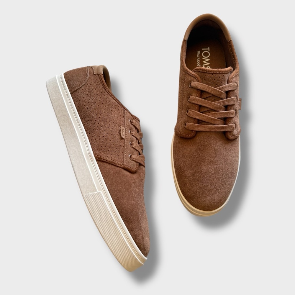 TOMS Carlo 2.0 Classic Casual Suede Sneakers